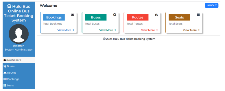 Hulu Bus Ticket Booking System
